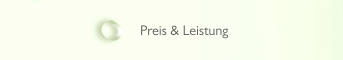 Preis & Leistung